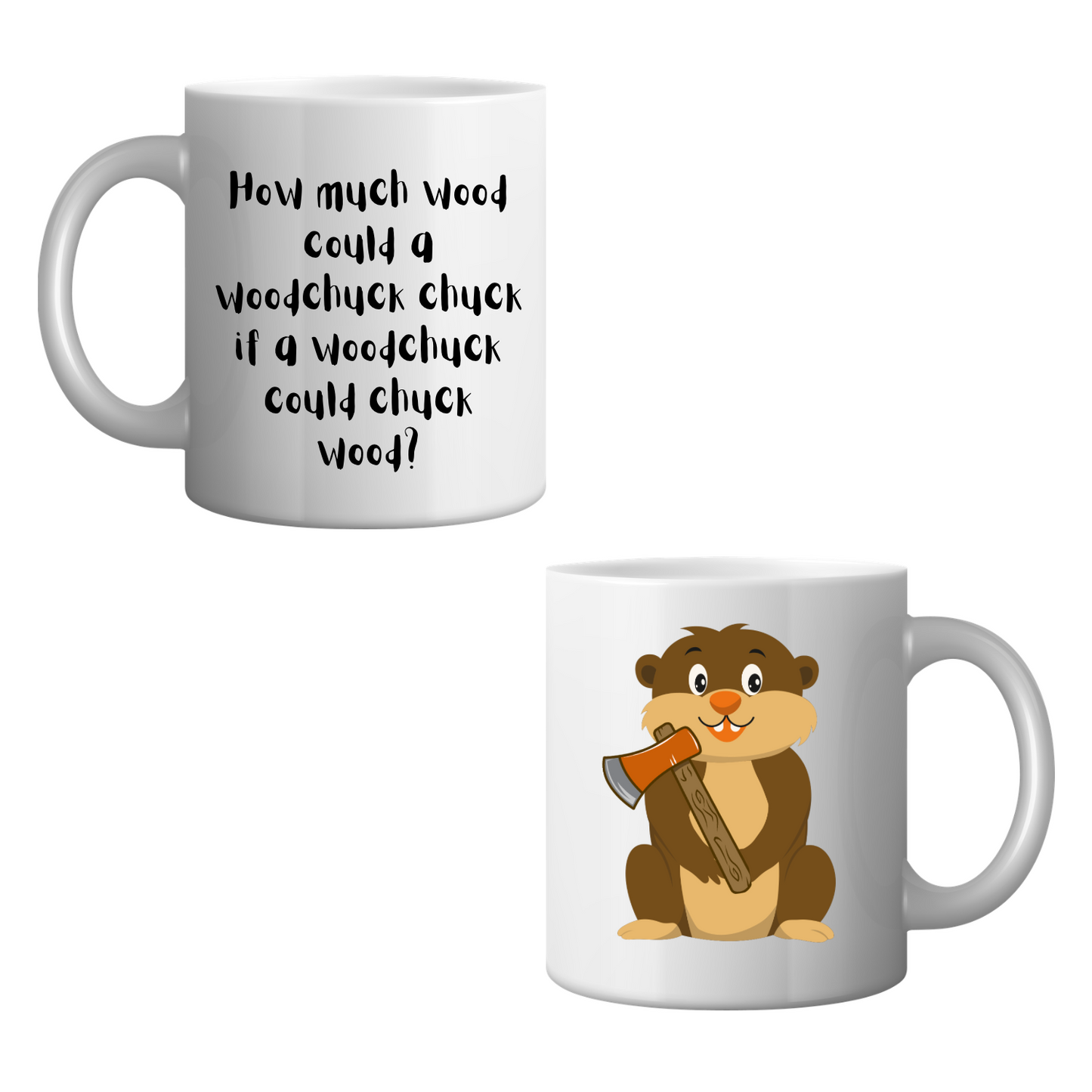 Woodchuck Rhyme Mug