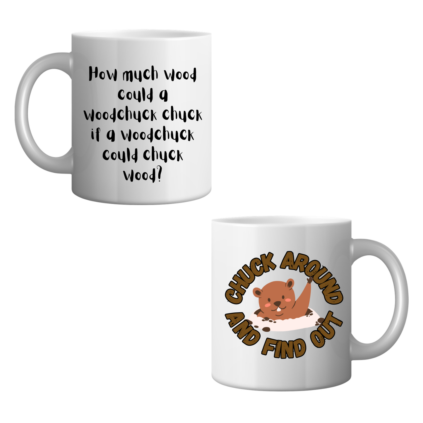 Woodchuck Rhyme Mug